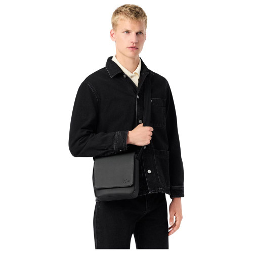 Lacoste Τσάντα ώμου Slimline Flat Close Satchel